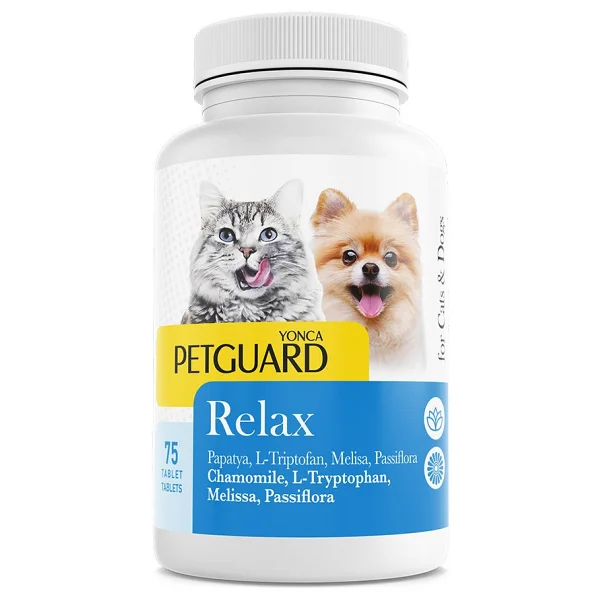Petguard Relax Köpek ve Kediler için 75 Tablet - Görsel 2
