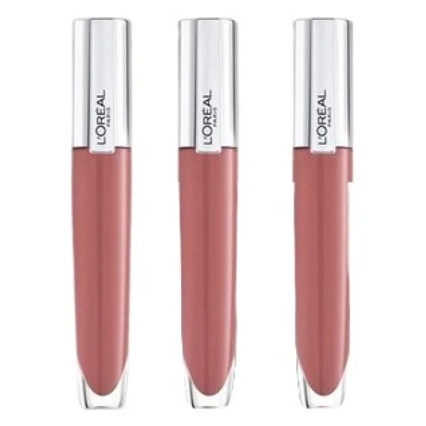 L'Oreal Paris 3 Adet Brilliant Signature Plump In Gloss Ruj 412 Heighten Ve Rosıe - Görsel 6