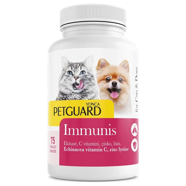 Petguard Immunis Köpek ve Kediler için 75 Tablet - Görsel 3
