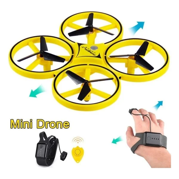 Pasifik Firefly Drone D10H Saat Kontrollü 14+ - Sarı - Görsel 4