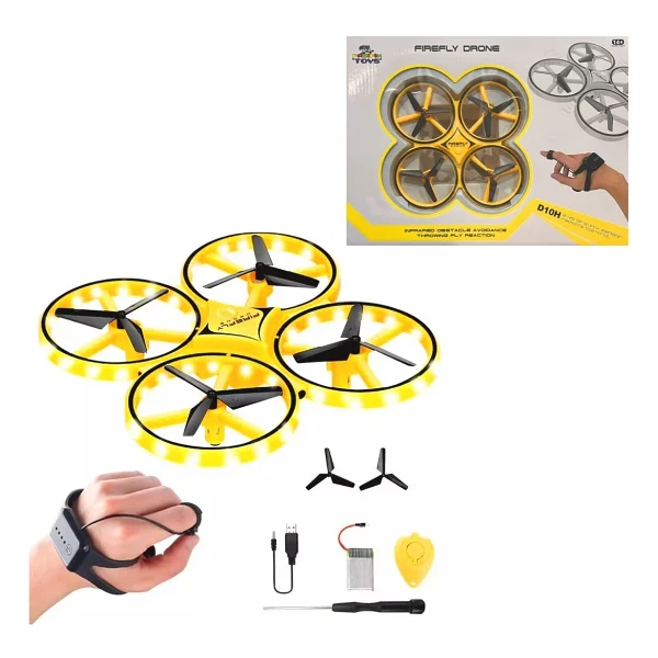 Pasifik Firefly Drone D10H Saat Kontrollü 14+ - Sarı - Görsel 5
