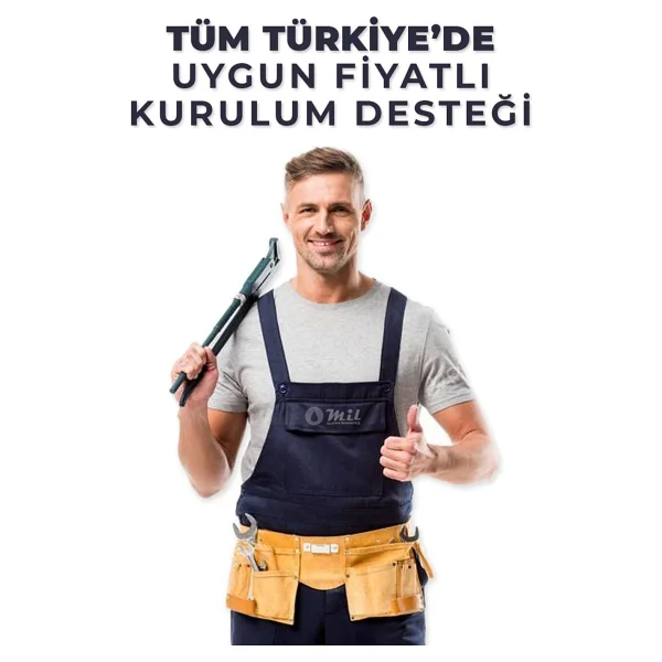Mil Su Arıtma Cihazı 14 Aşamalı Alkali Filtreli 8 Lt Çelik Tanklı (DNP14-M-S) - Görsel 6