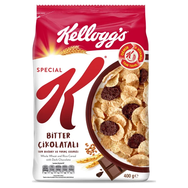 Kellogg's Special K Bitter Çikolatalı Kahvaltılık Gevrek 400 gr - Görsel 2