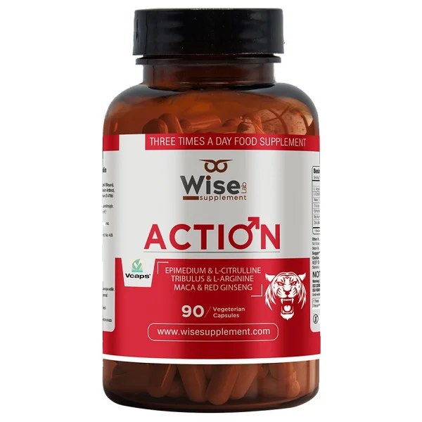 WiseLab Action Erkek Takviye 90 Kapsül - Görsel 5