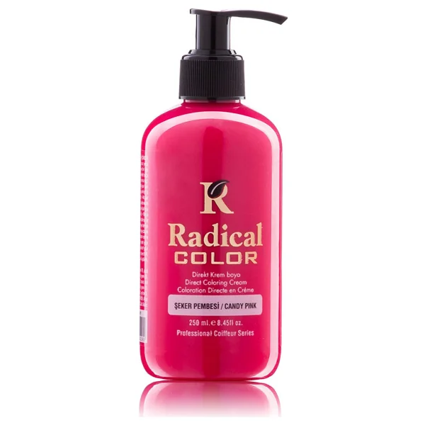 Radical Color Su Bazlı Saç Boyası 250 ml Şeker Pembesi - Görsel 3