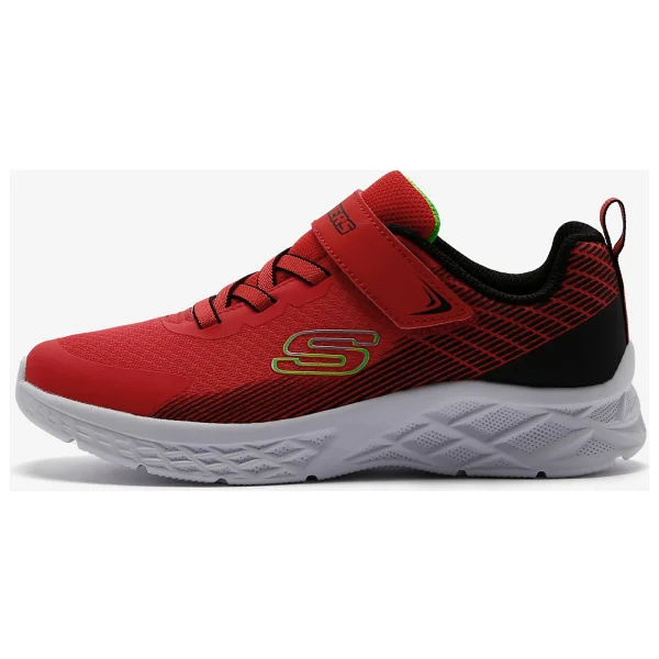 Skechers Microspec II Zovrix 403924L RDBK Kırmızı Erkek Çocuk Spor Ayakkabı - Görsel 6
