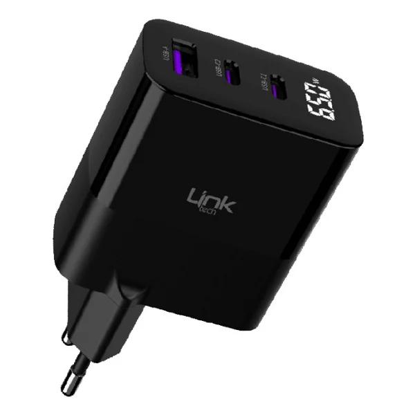 LinkTech G852 Premium 65 W Hızlı Şarj Adaptörü - Görsel 2