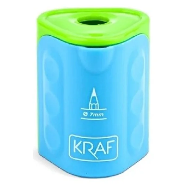 Kraf 732G Tek Delikli Hazneli Kalemtıraş - Görsel 2