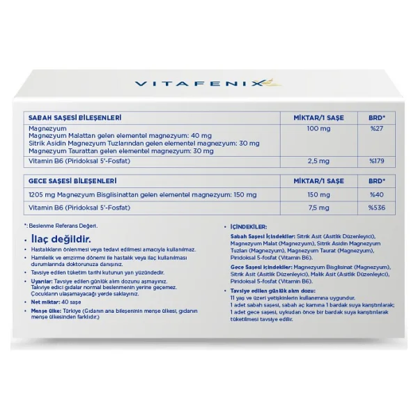 Vitafenix Magna P 60 Saşe - Görsel 3