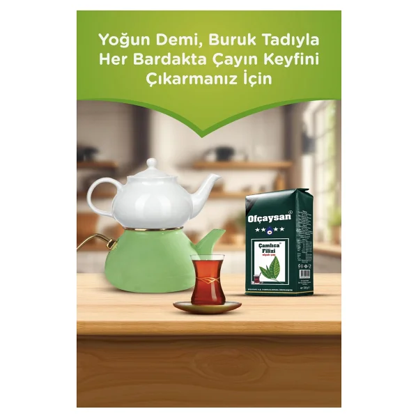 Ofçaysan Çamlıca Filizi 500 gr Çay - Görsel 2