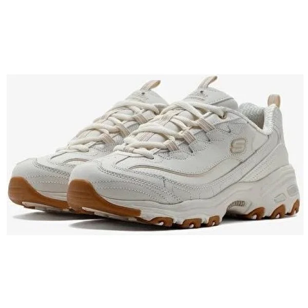 Skechers D'lites-Good Neutral 149807 WHT Beyaz Kadın Sneaker - Görsel 3