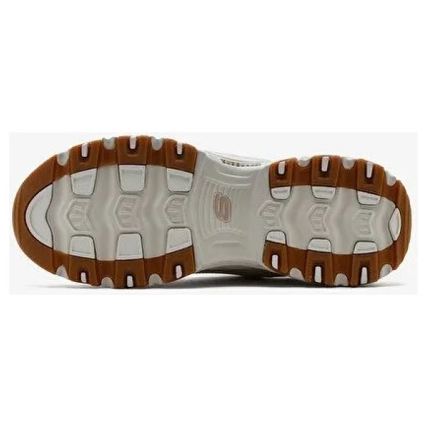 Skechers D'lites-Good Neutral 149807 WHT Beyaz Kadın Sneaker - Görsel 4