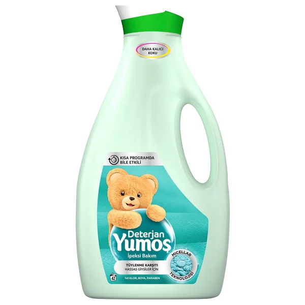 Yumoş Hassas Tüylenme Karşıtı Sıvı Deterjan 42 Yıkama 2.52 lt - Görsel 2