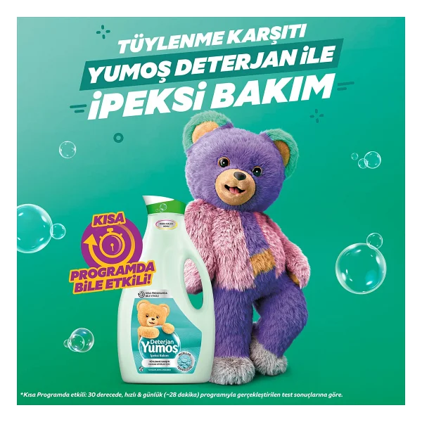 Yumoş Hassas Tüylenme Karşıtı Sıvı Deterjan 42 Yıkama 2.52 lt - Görsel 3
