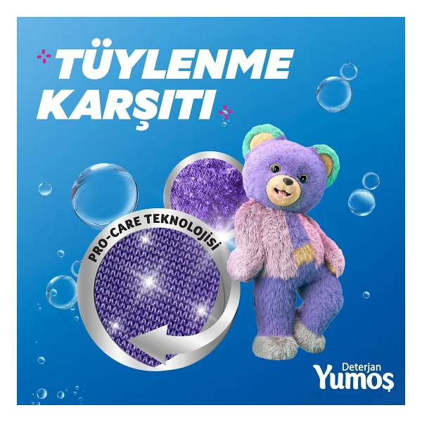 Yumoş Yoğun Terapi Tüm Renkliler için Sıvı Deterjan 2.52 lt - Görsel 5
