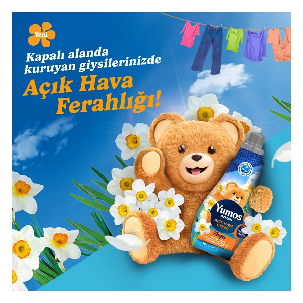 Yumoş Uzman Açık Hava Etkisi Yumuşatıcı 1.2 lt - Görsel 4