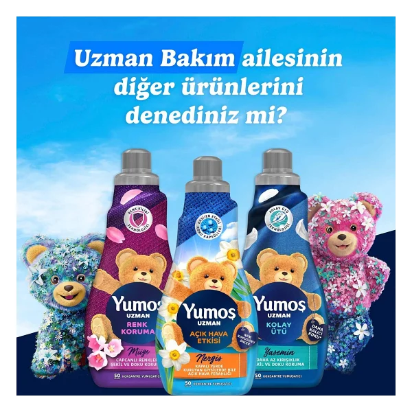 Yumoş Uzman Açık Hava Etkisi Yumuşatıcı 1.2 lt - Görsel 9