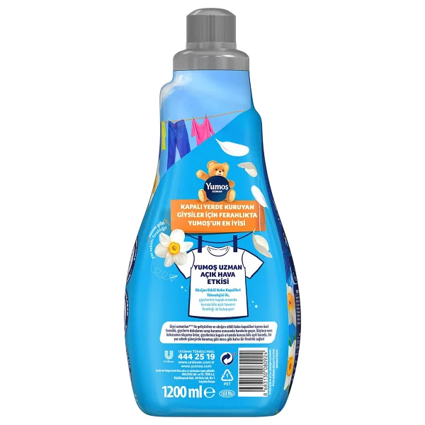 Yumoş Uzman Açık Hava Etkisi Yumuşatıcı 1.2 lt - Görsel 10