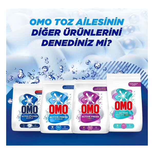 Omo Active Fresh Beyazlar için 1.5 kg Toz Deterjan - Görsel 8