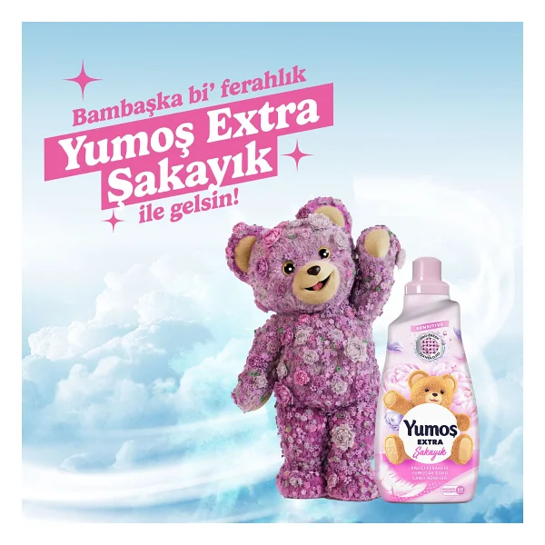 Yumoş Extra Konsantre Şakayık Yumuşatıcı 60 Yıkama 1.44 lt - Görsel 3