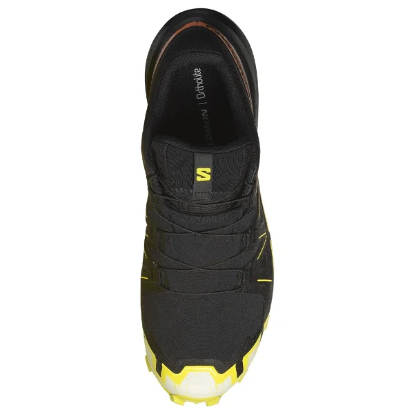 Salomon Speedcross 6 Gore-Tex L47465400 Siyah-Sarı Erkek Koşu Ayakkabısı - Görsel 3