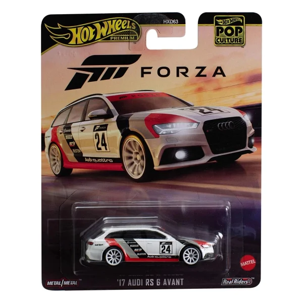 Hot Wheels Premium Pop Culture Forza '17 Audi RS 6 Avant HXD63-HVJ47 - Görsel 4