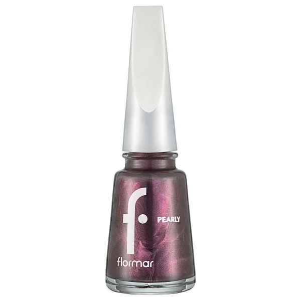 Flormar Pearly PL418 Chrome Purple Oje - Görsel 3