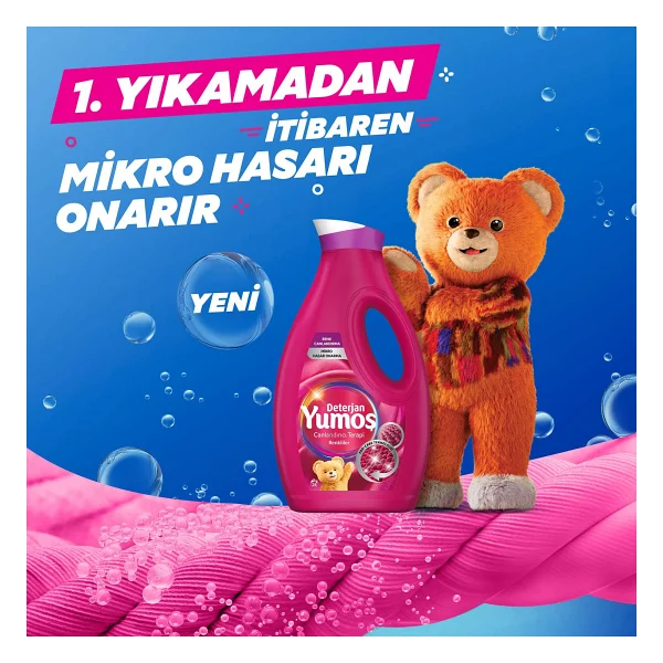 Yumoş Sıvı Deterjan 28 Yıkama 1.69 lt - Görsel 4