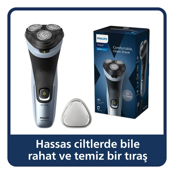 Philips 3000X Serisi X3063/00 Islak Kuru Tıraş Makinesi - Görsel 2