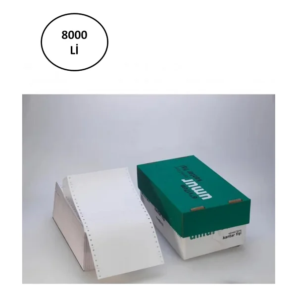Umur Kantar Fişi 6X17cm 1 Nüsha 8000 Li 30001956 5572 - Görsel 3