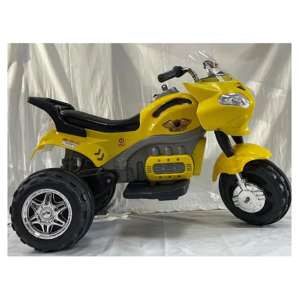 Goway 12 Volt Turbo & Müzik Çalarlı Akülü Dev Motosiklet 3-9 Yaş - Görsel 3