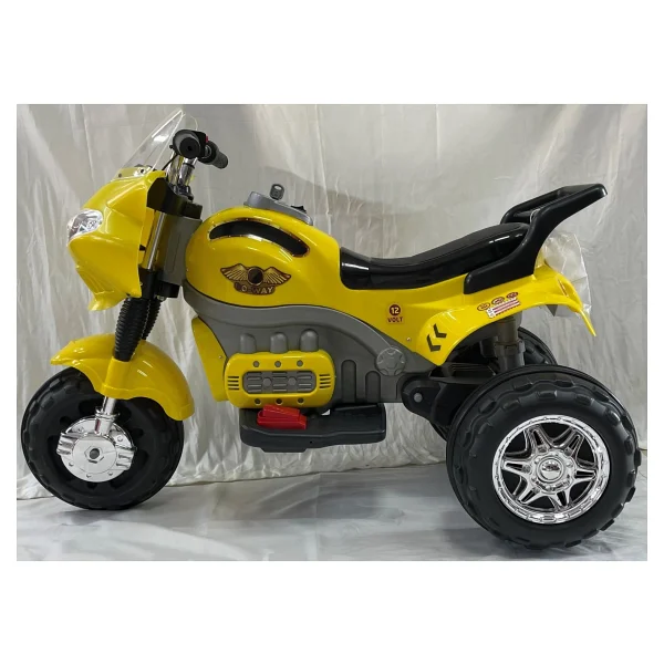 Goway 12 Volt Turbo & Müzik Çalarlı Akülü Dev Motosiklet 3-9 Yaş - Görsel 4