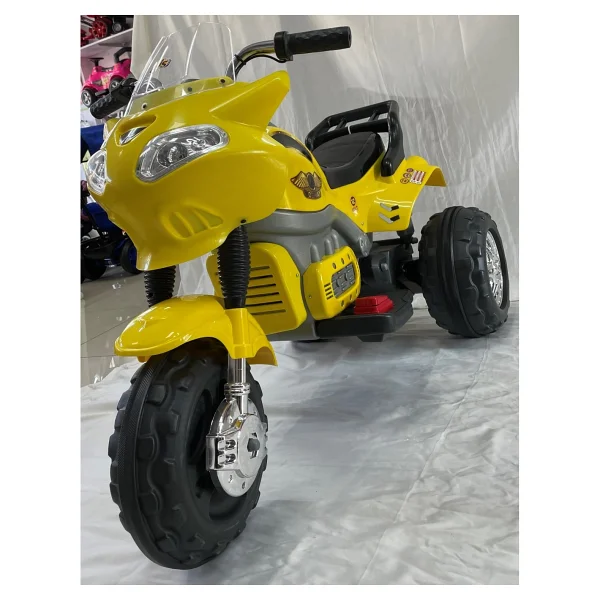 Goway 12 Volt Turbo & Müzik Çalarlı Akülü Dev Motosiklet 3-9 Yaş - Görsel 5