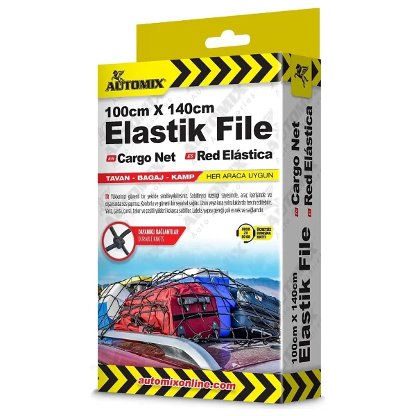 Automix 50x60 Cm 100x140 Elastik Bagaj Filesi - Görsel 2