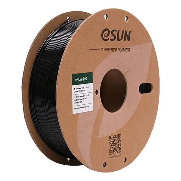 eSUN ePLA-HS 1.75 mm 1 kg Siyah Filament - Görsel 3