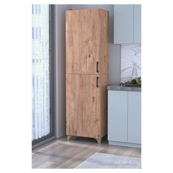 Bofigo Çok Amaçlı Dolap Tuna Erzak Dolabı Banyo Dolabı Kiler Dolabı Mutfak Dolabı Beyaz - Görsel 4