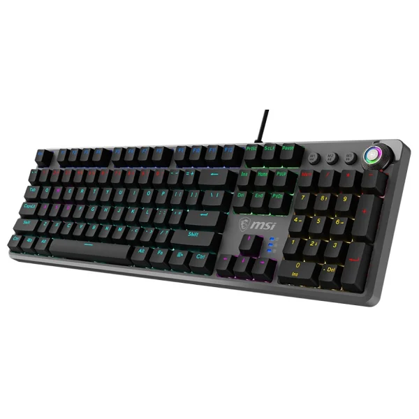 MSI Forge GK310 RGB Red Switch Kablolu Mekanik Oyuncu Klavyesi - Görsel 2