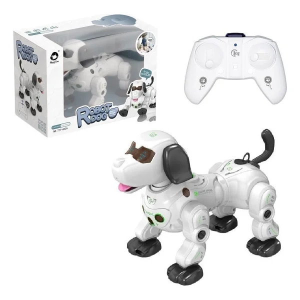 Vardem Işıklı ve Sesli Uzaktan Kumandalı Akıllı Robot Köpek GL-777-602A - Görsel 2