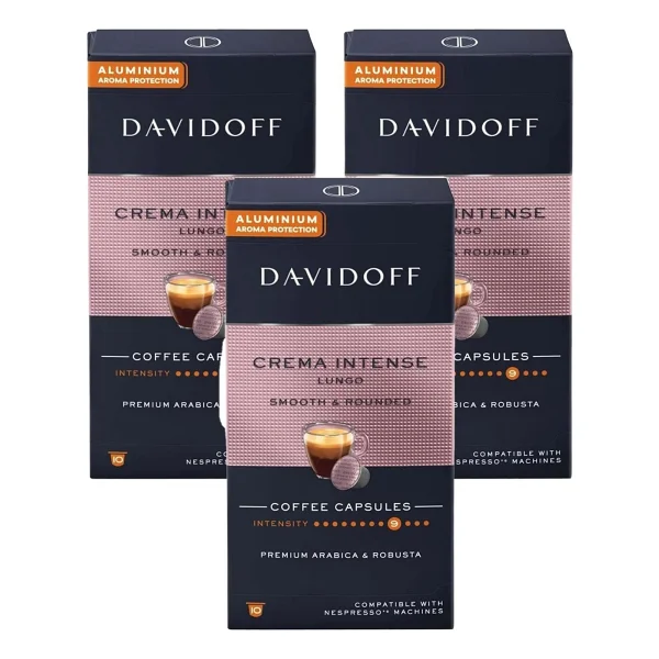 Davidoff Crema Intense Lungo Smooth & Rounded Kapsül Kahve x 3 Adet - Görsel 2