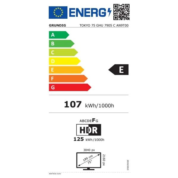 Grundig TOKYO 75 GHU 7905 C 4K Ultra HD 75" 190 Ekran Uydu Alıcılı Android Smart LED TV - Görsel 5