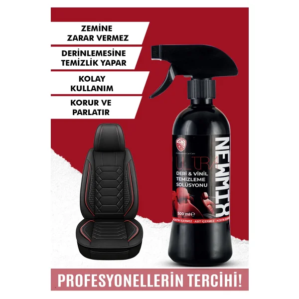 Newmix Deri Vinil Temizleme Solüsyonu 500 ml - Görsel 4
