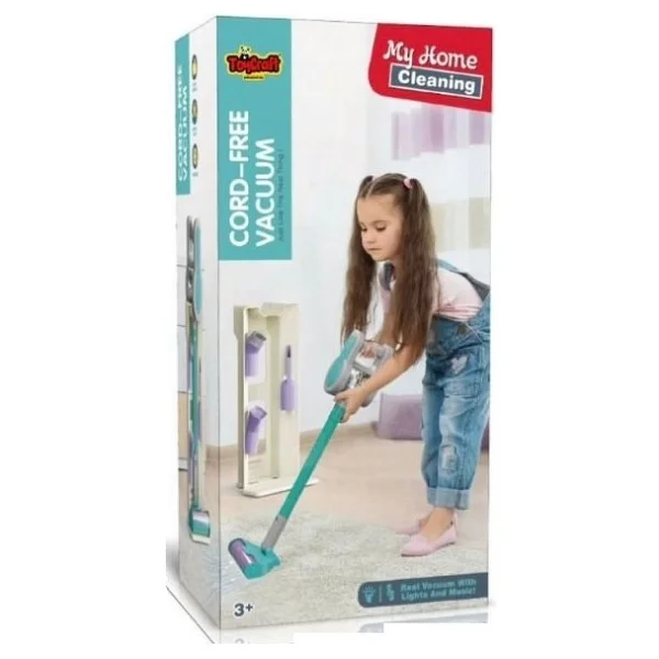 Model Dyson Oyuncak Süpürge Dikey Süpürge Seti 50 cm - Görsel 5