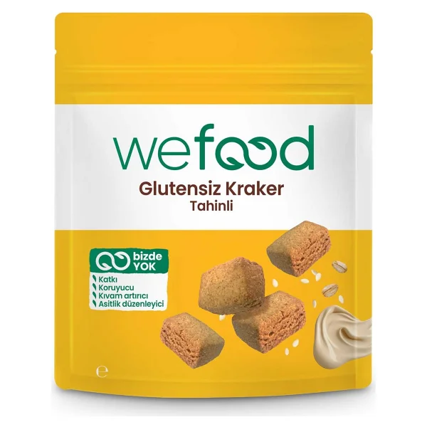 Wefood Tahinli Kraker 40 gr - Görsel 3