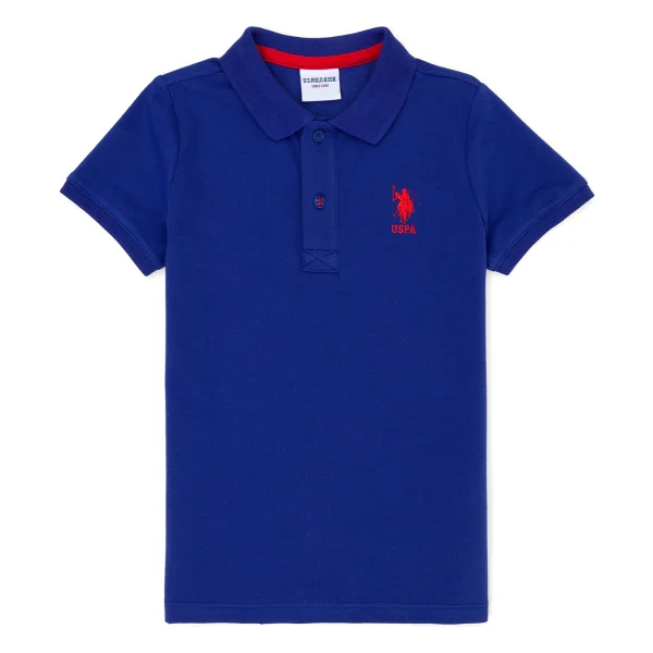 U.S. Polo Assn 50262958 Kısa Kollu Polo Yaka Çocuk Tişört - Görsel 7