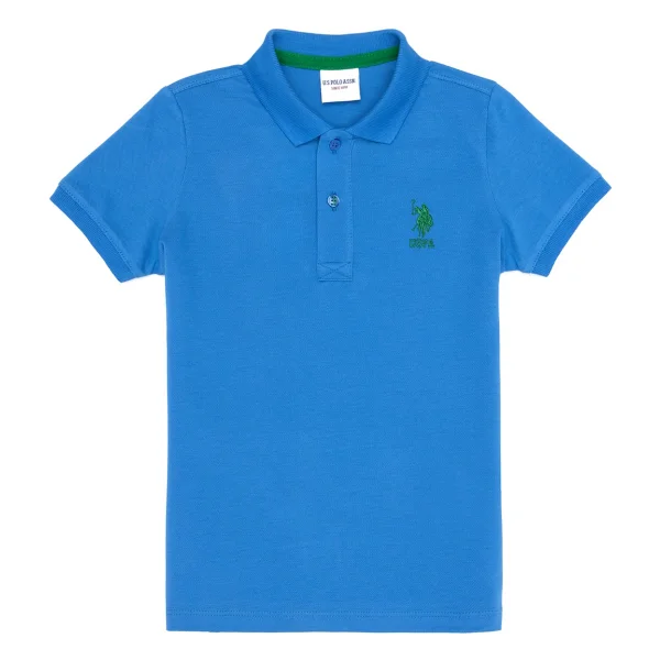 U.S. Polo Assn 50262958 Kısa Kollu Polo Yaka Çocuk Tişört - Görsel 5