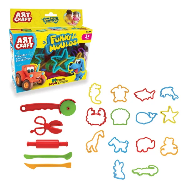 Art Craft Eğlenceli Kalıplar 19 Parça 03299 - Görsel 6