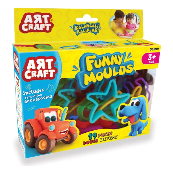 Art Craft Eğlenceli Kalıplar 19 Parça 03299 - Görsel 3