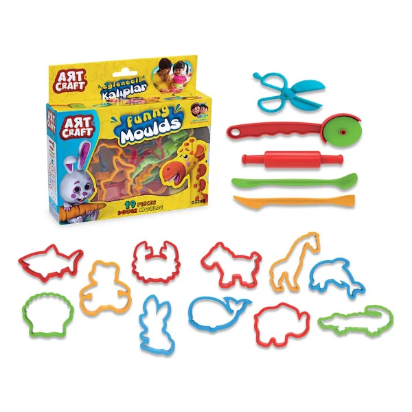 Art Craft Eğlenceli Kalıplar 19 Parça 03299 - Görsel 4
