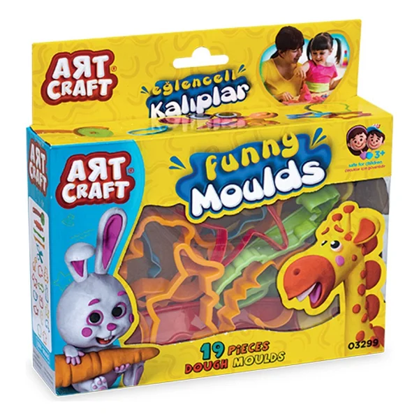 Art Craft Eğlenceli Kalıplar 19 Parça 03299 - Görsel 5