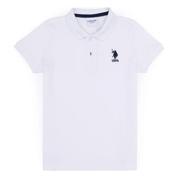 U.S. Polo Assn 50262958 Kısa Kollu Polo Yaka Çocuk Tişört - Görsel 6